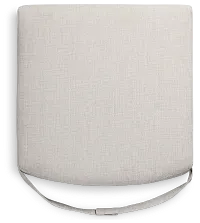 Raleigh Gray Woven Barstool Cushion