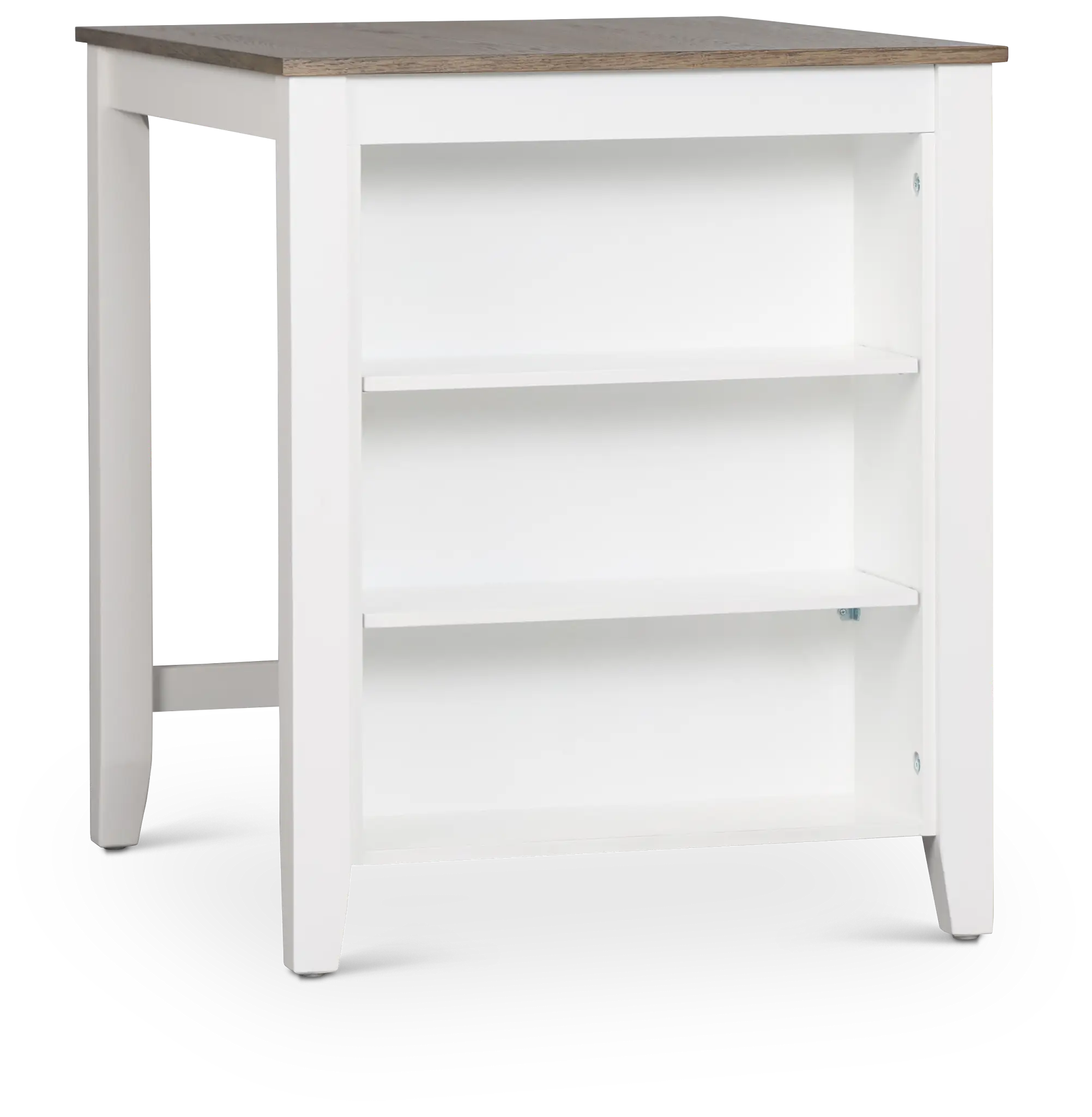 Edgartown Two-tone Storage High Dining Table Edgartown Two-tone Storage High Dining Table