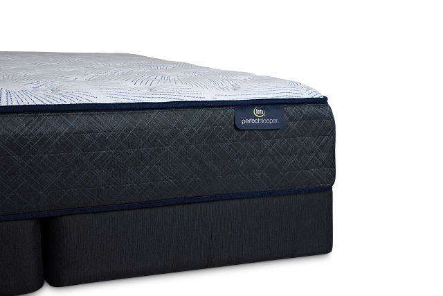 Serta Perfect Sleeper Blue Lagoon Nights Plush Mattress Set