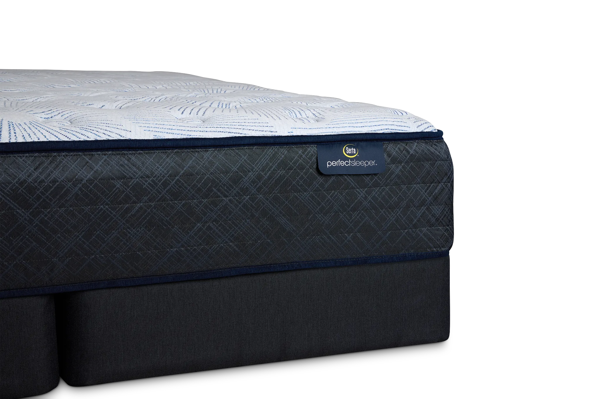 Serta Perfect Sleeper Blue Lagoon Nights Plush Mattress Set
