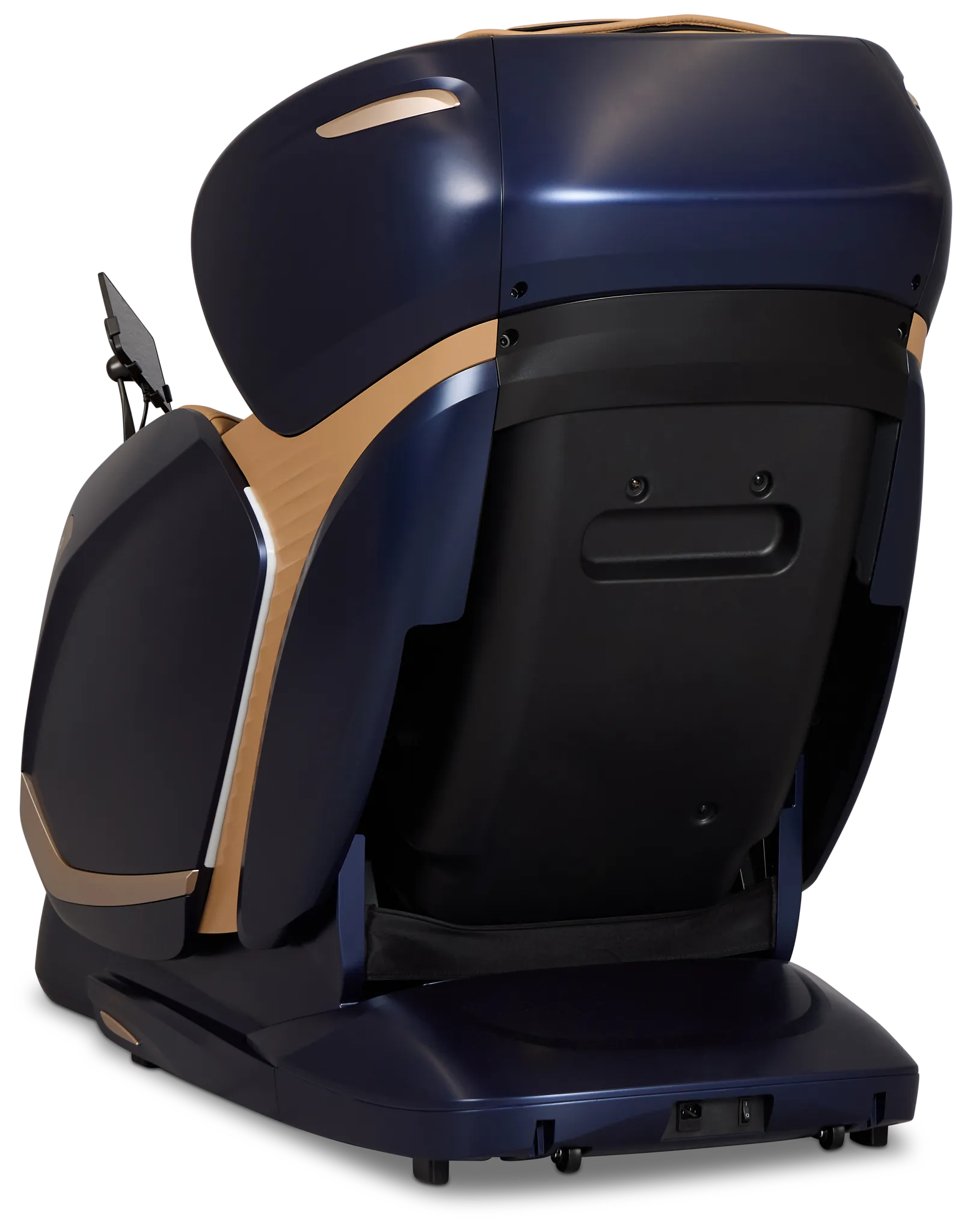 Zen Duo Light Brown Micro Massage Chair