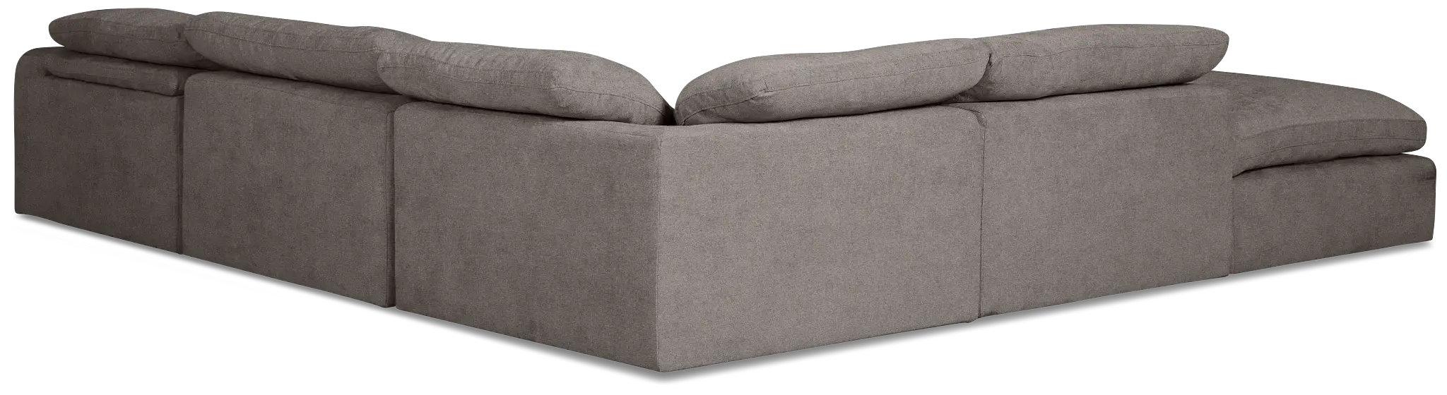 Drift Dark Gray Fabric Medium Left Bumper Power Sectional Drift Dark Gray Fabric Medium Left Bumper Power Sectional