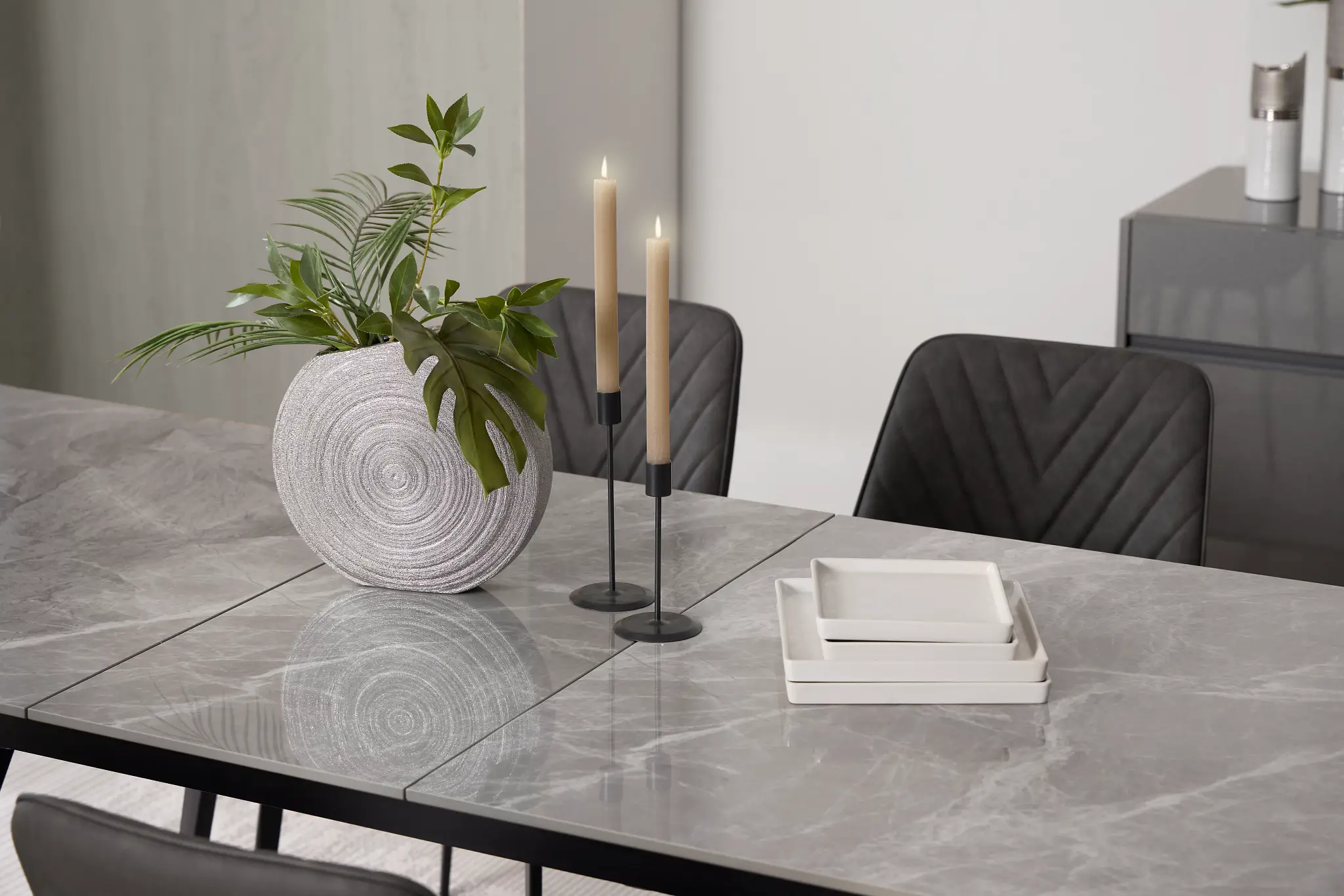 Maricopa Gray Extension Rectangular Table Maricopa Gray Extension Rectangular Table