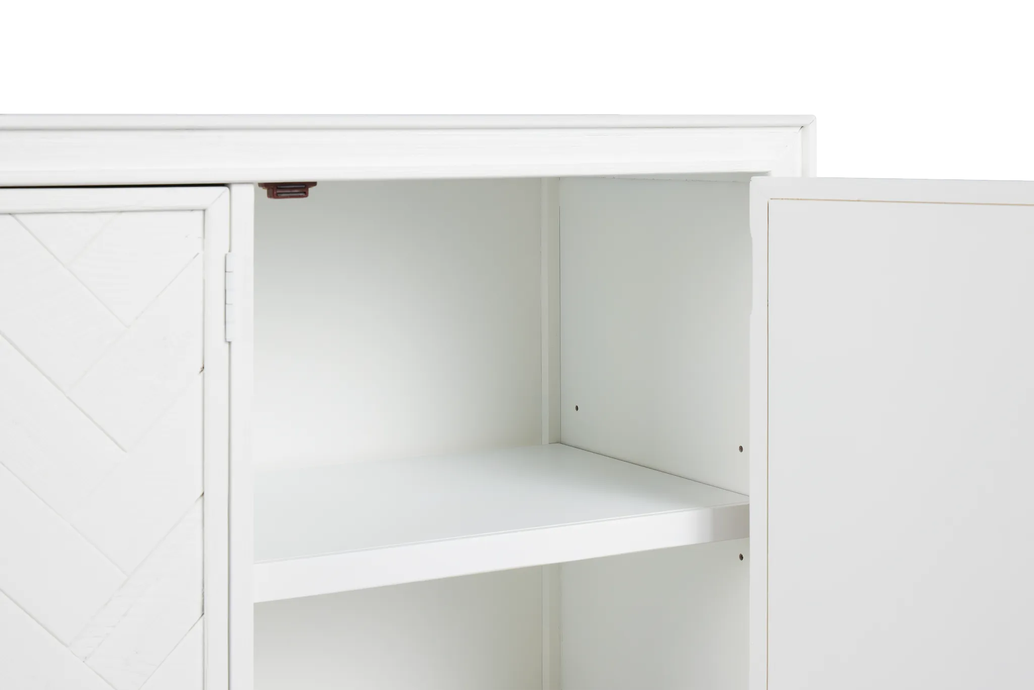 Alexia White 3 Door Cabinet