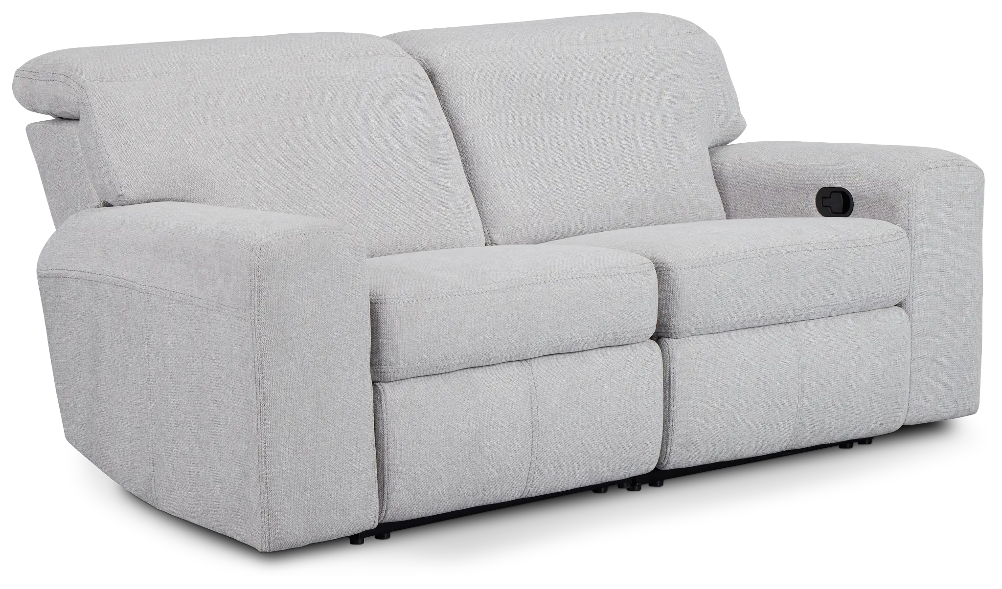 Callum Light Gray Fabric Reclining Sofa Callum Light Gray Fabric Reclining Sofa