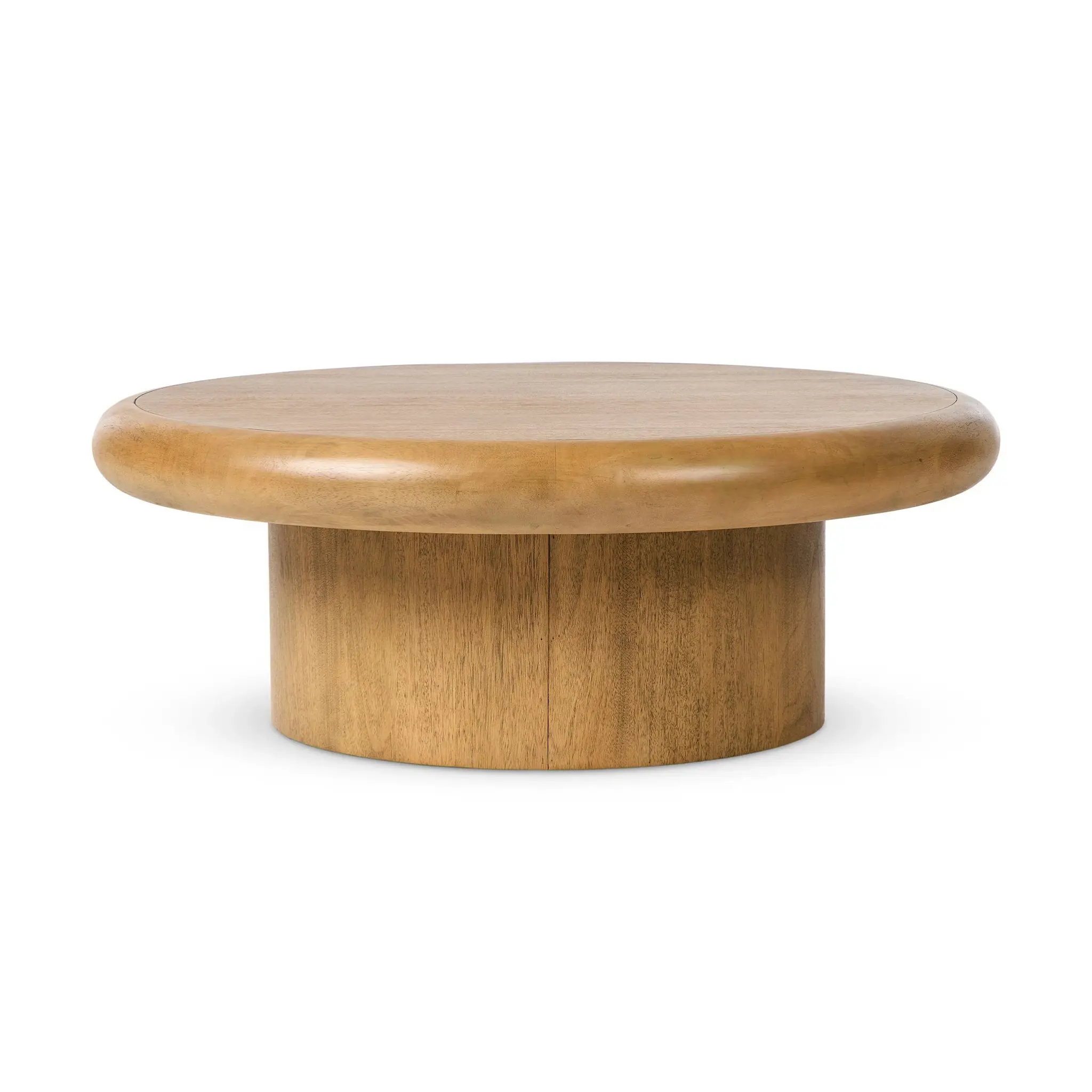 Four Hands Zach Light Tone Round Coffee Table Four Hands Zach Light Tone Round Coffee Table