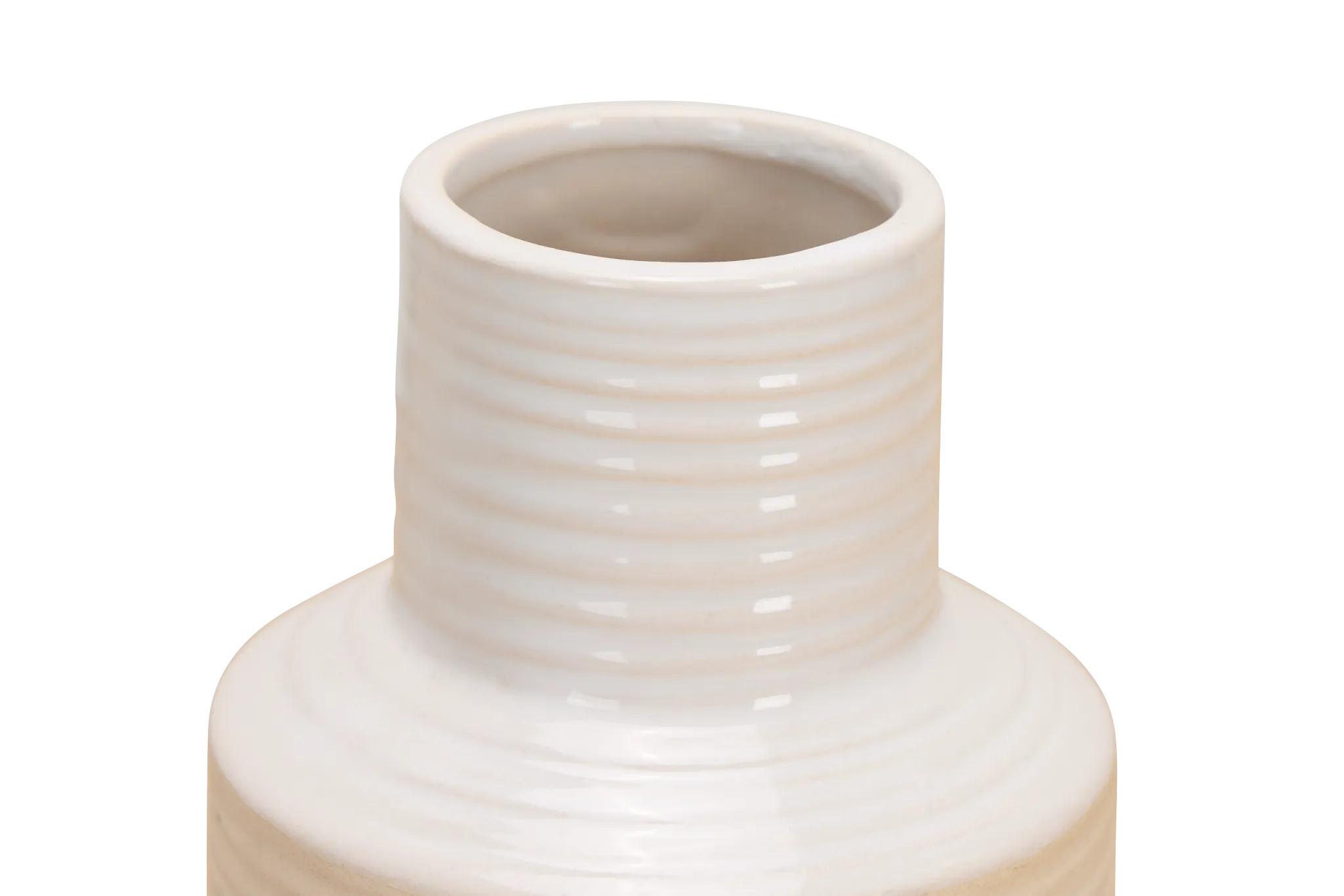 Adla White Small Vase