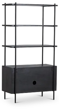 Vale Dark Tone Bookcase