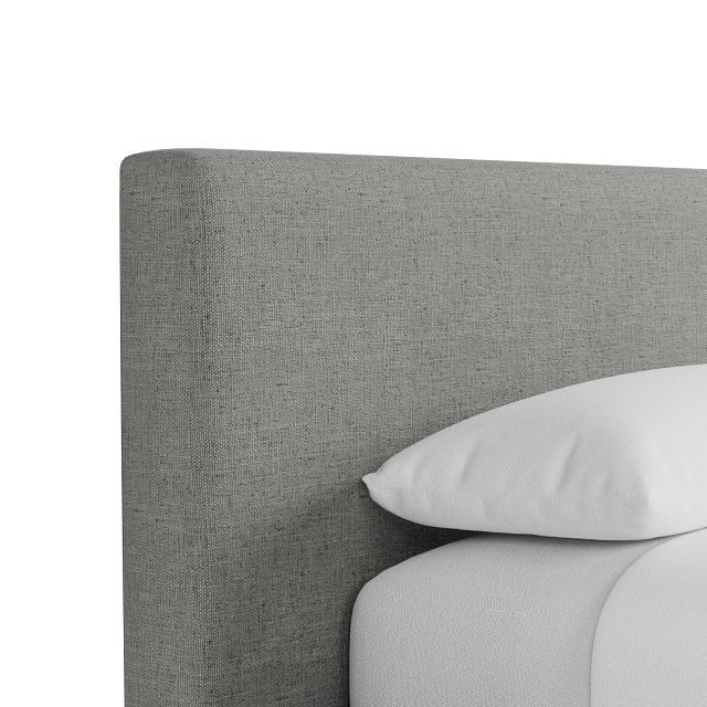 Grayton Linen 44" Upholstered Platform Bed