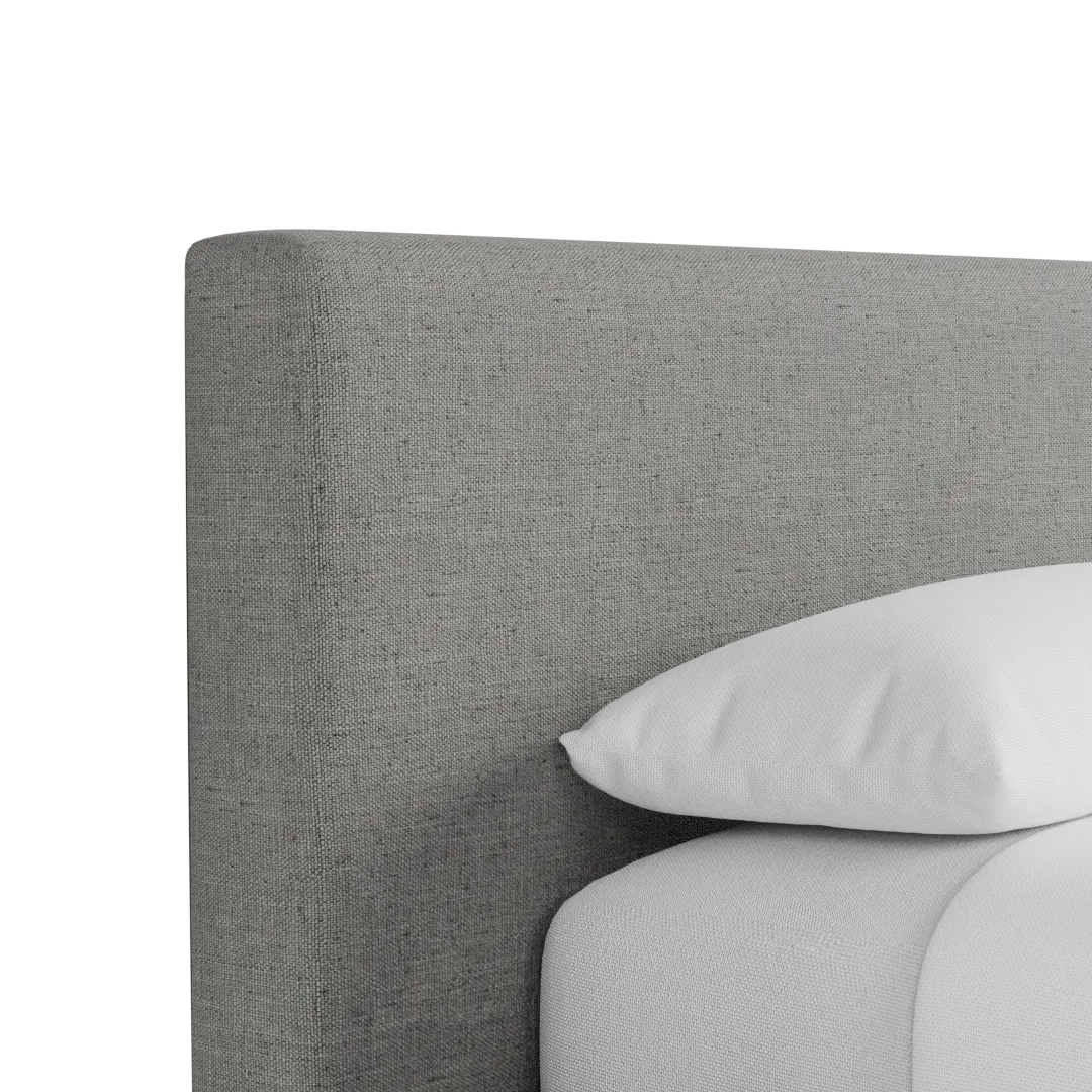 Grayton Linen 44" Upholstered Platform Bed