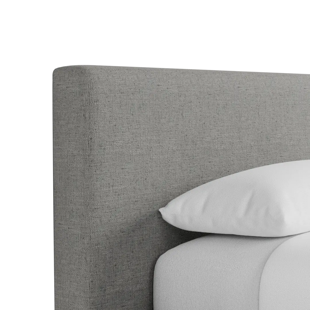 Grayton Linen 44" Upholstered Platform Bed Grayton Linen 44" Upholstered Platform Bed