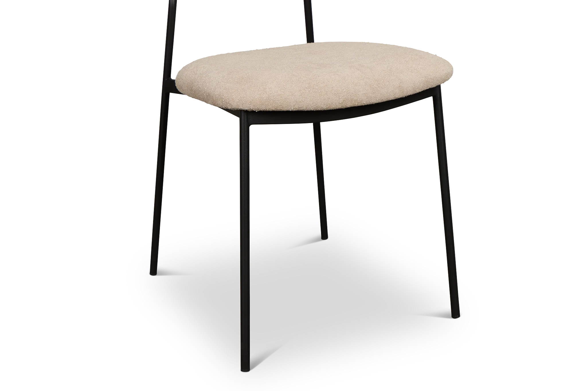 Lynden Beige Woven Upholstered Side Chair