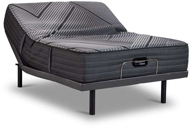 Beautyrest Black Lx-class Plush Hybrid Advanced Motion Adjustable Mattress Set