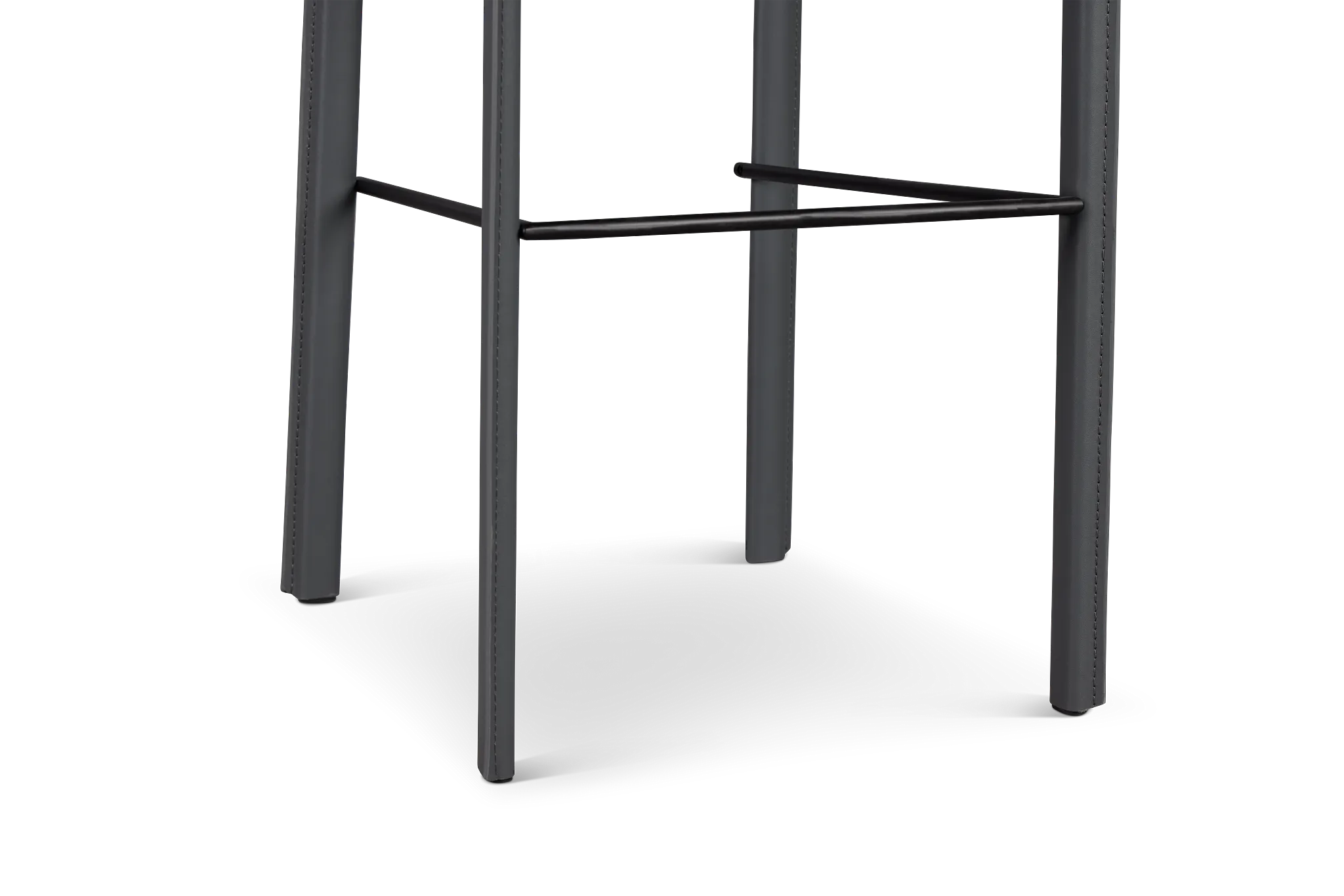 Lugo Gray 30" Upholstered Barstool