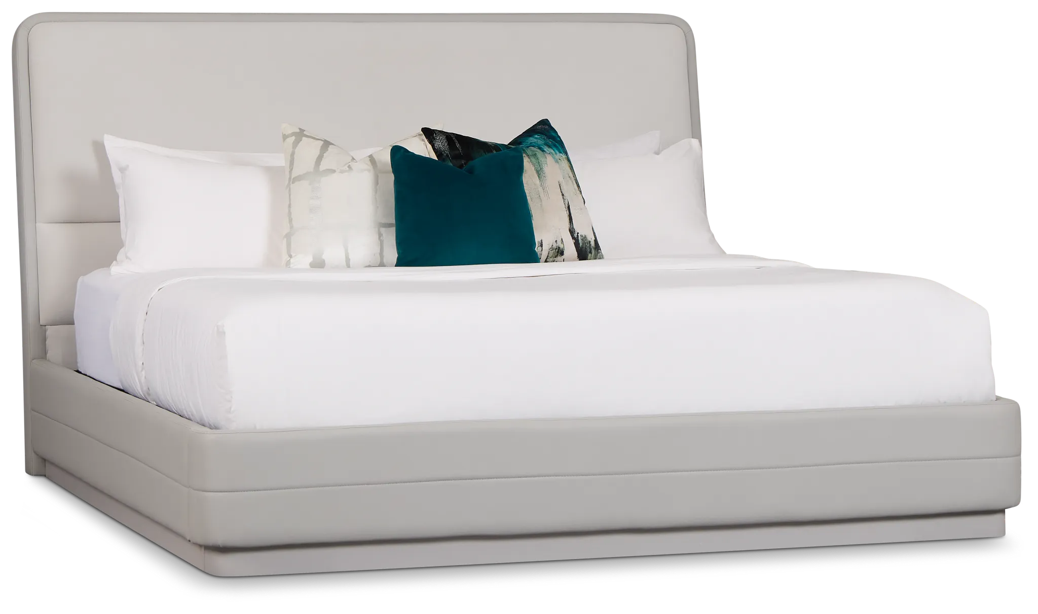 Sinfonia Gray Uph Platform Bed