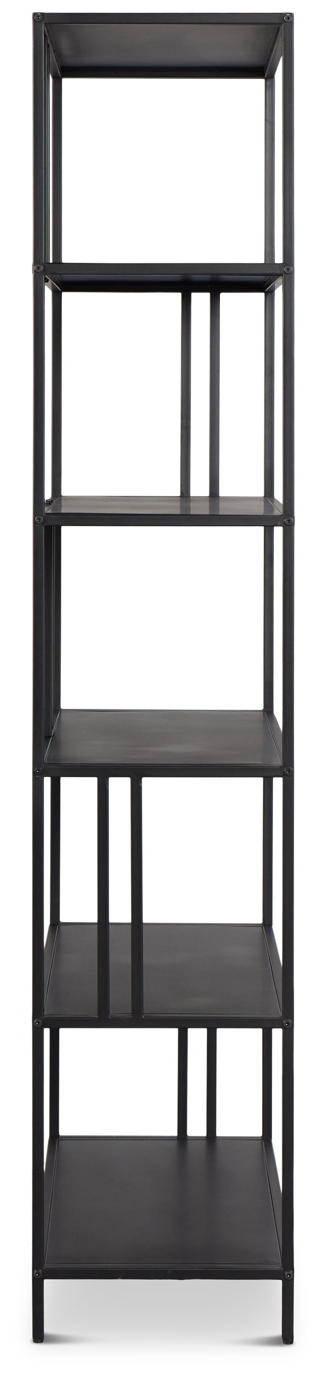 Meggie Black Bookcase