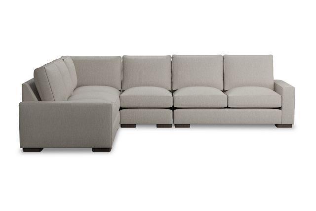Edgewater Revenue Beige Medium Two-arm Sectional