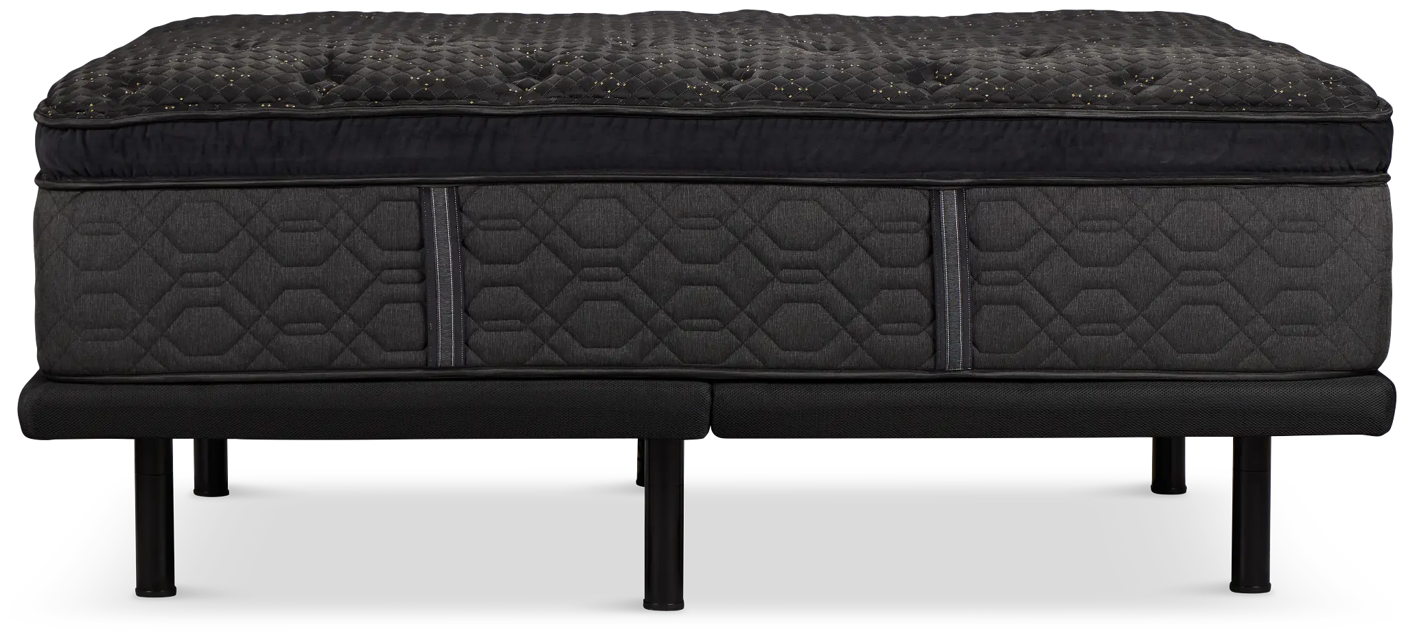 Beautyrest Black Series Four Summit Plush Elite Adjustable Mattress Set Beautyrest Black Series Four Summit Plush Elite Adjustable Mattress Set