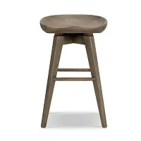 Four Hands Pamona Mid Tone 24" Swivel Barstool