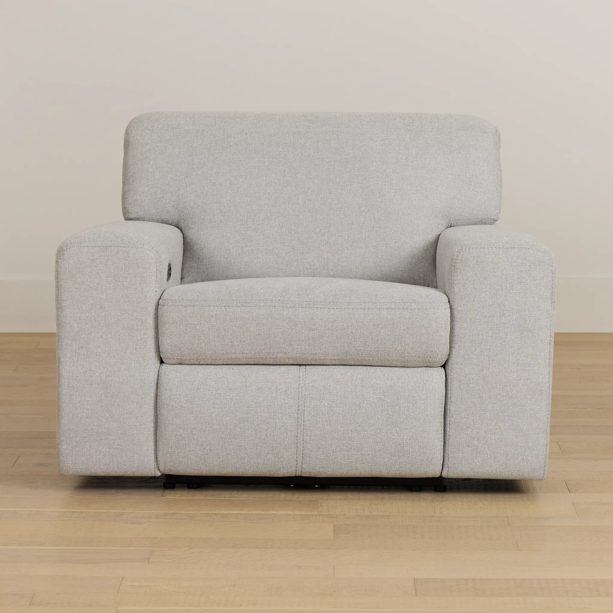 Callum Light Gray Fabric Power Recliner Callum Light Gray Fabric Power Recliner
