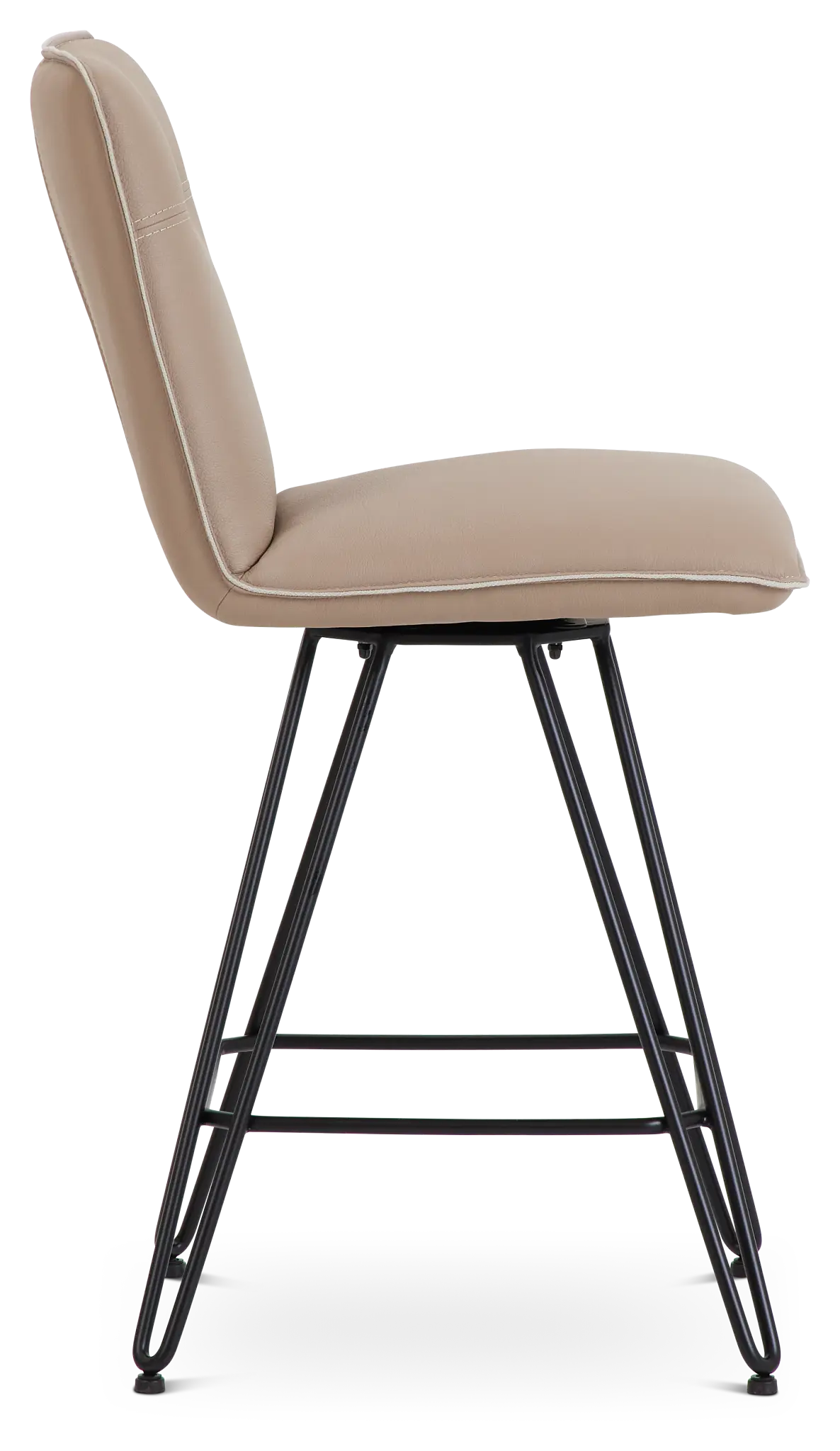 Demi Taupeswivel 24" Upholstered Barstool Demi Taupeswivel 24" Upholstered Barstool