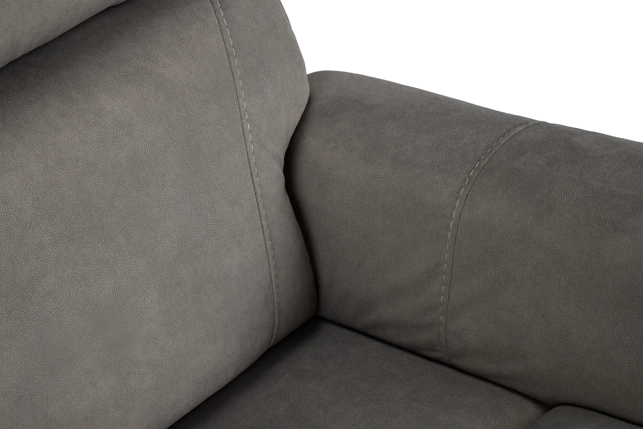 Wells Gray Fabric Power Recliner With Heat And Massage Wells Gray Fabric Power Recliner With Heat And Massage