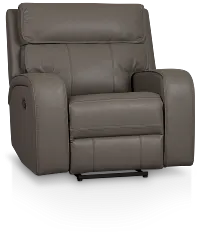 Rhett Gray Micro Recliner