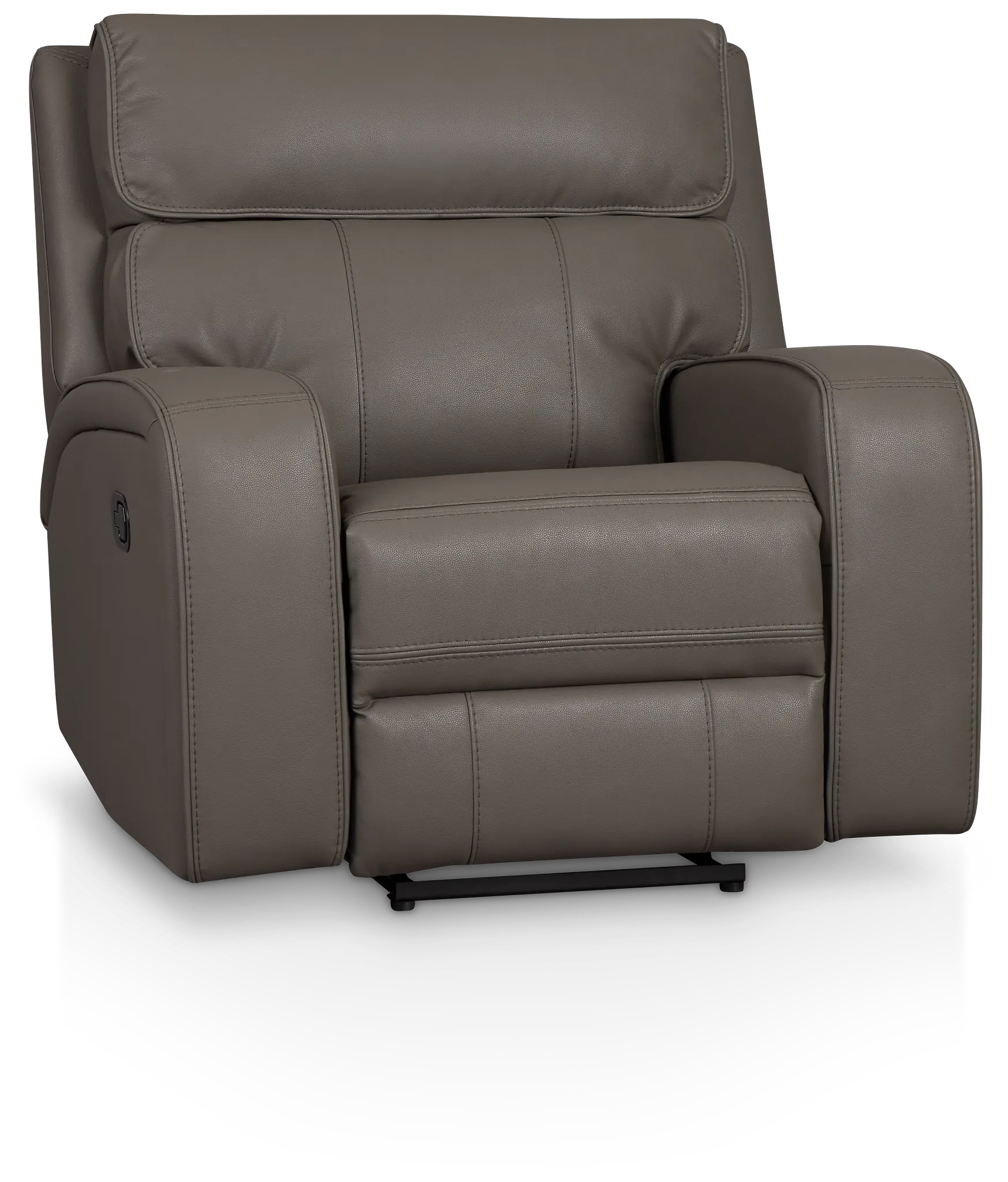 Rhett Gray Micro Recliner