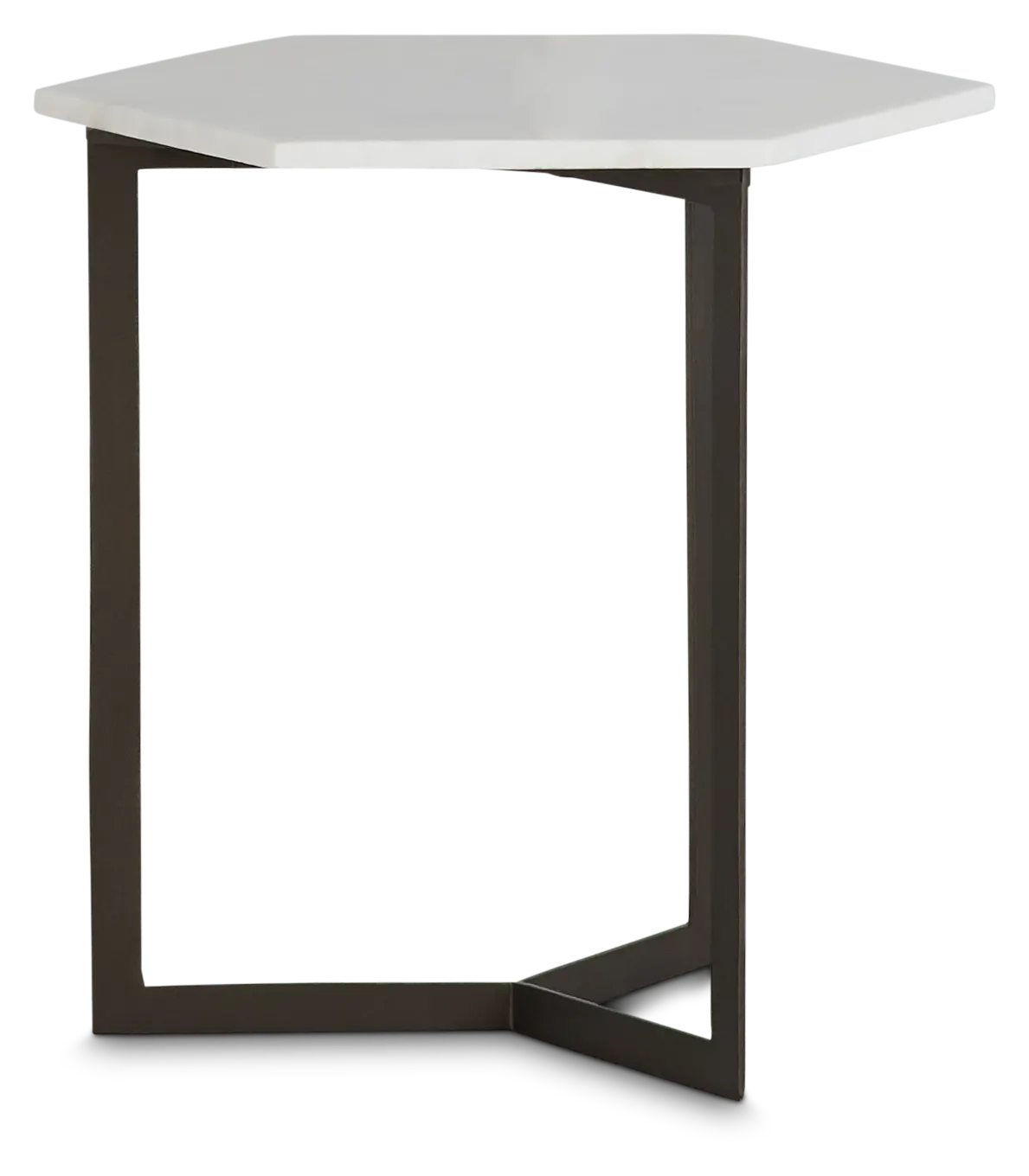 Lilia Black Marble Accent Table Lilia Black Marble Accent Table