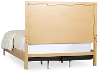 Highland Light Tone Panel Bed