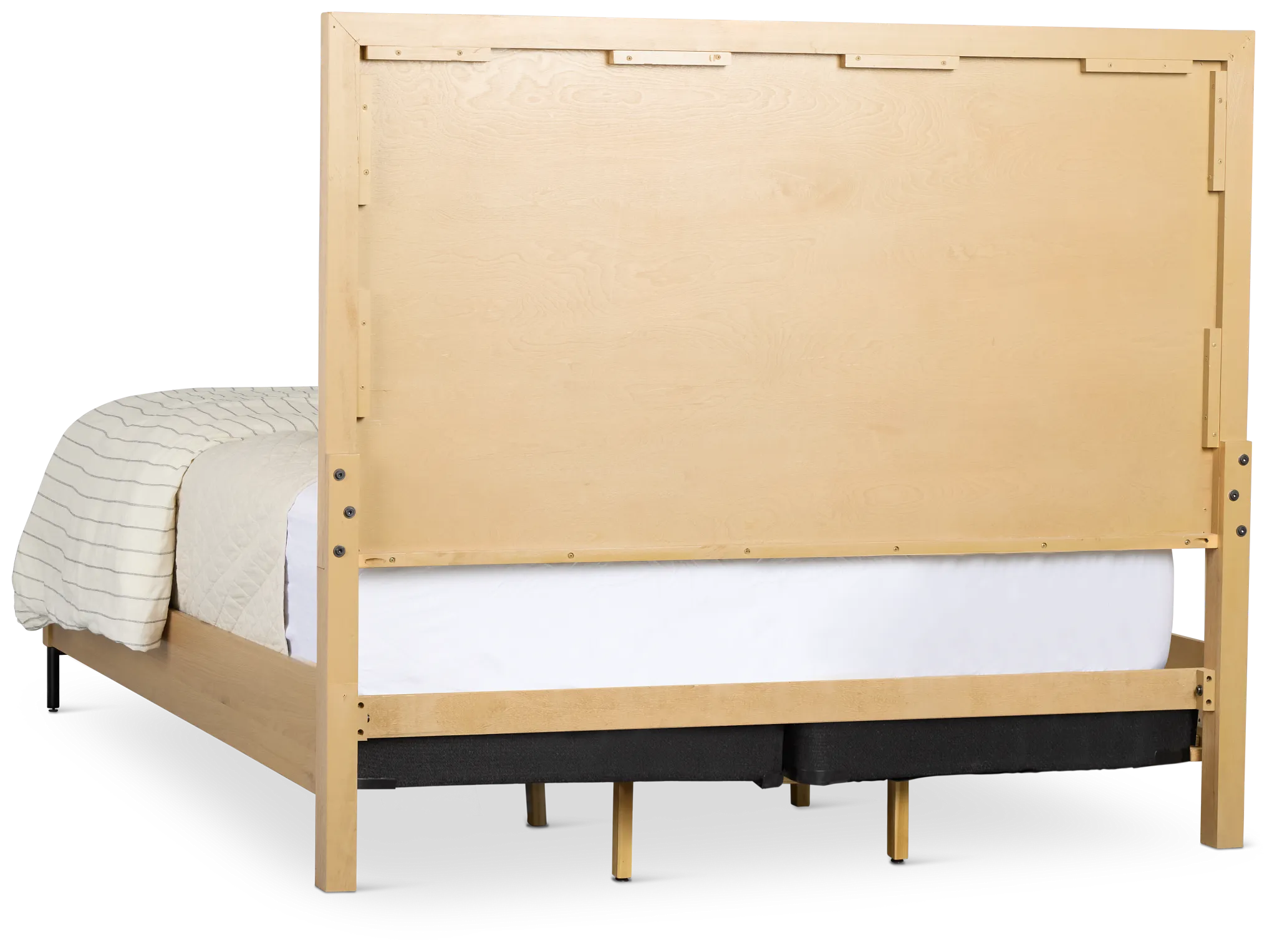 Highland Light Tone Panel Bed