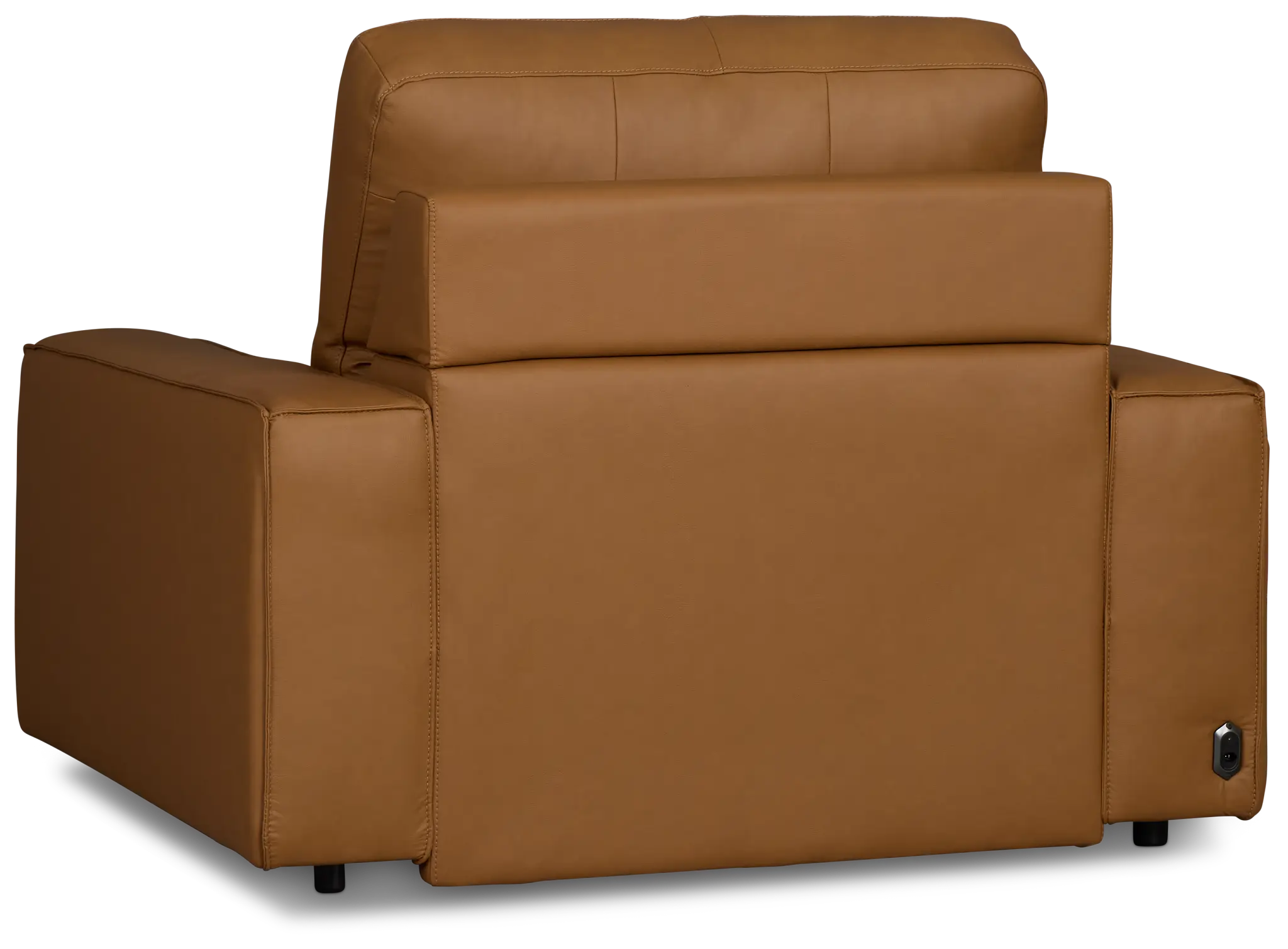 Rudy Brown Lthr/vinyl Power Reclining Chaise Rudy Brown Lthr/vinyl Power Reclining Chaise