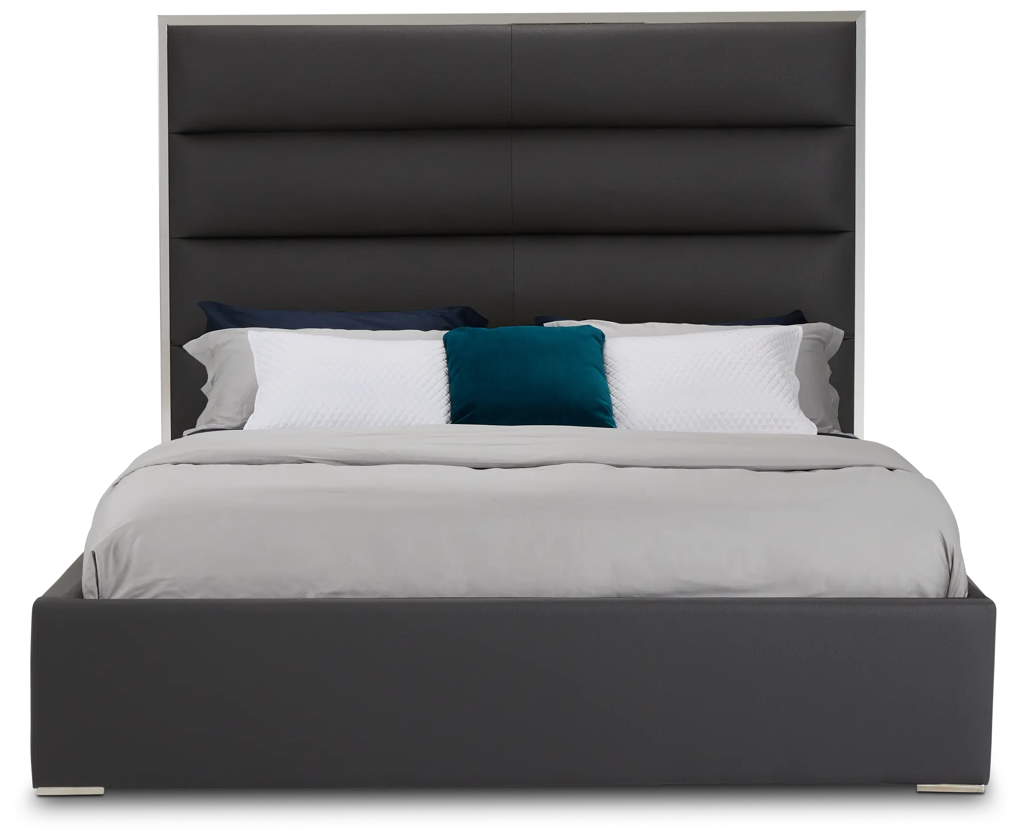 Cortina Gray Uph Platform Bed Cortina Gray Uph Platform Bed