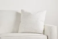 Nova Ivory 20" Accent Pillow