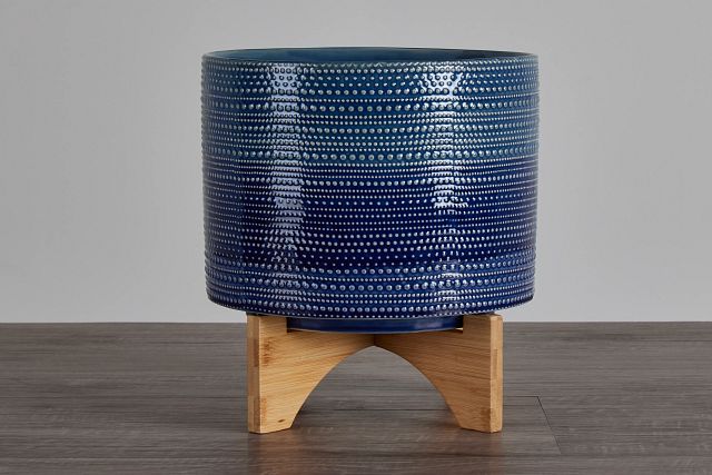 Jessica Blue Large Planter