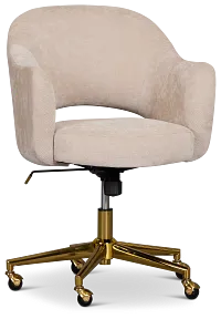 Kodhi Beige Desk Chair