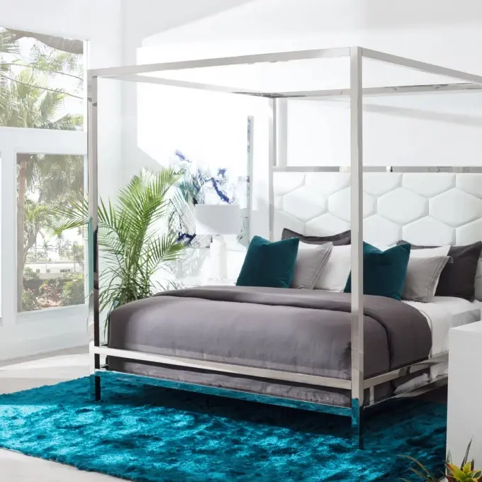 White Canopy Bed