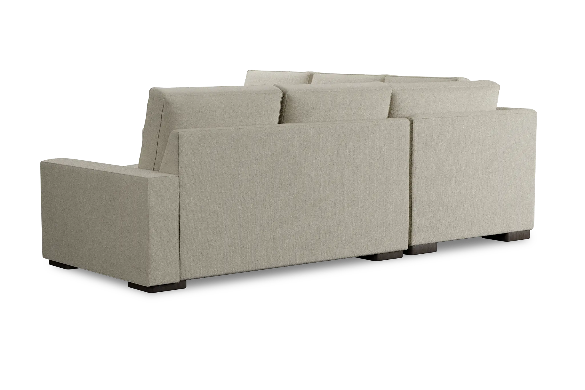 Edgewater Suave Beige Small Two-arm Sectional Edgewater Suave Beige Small Two-arm Sectional