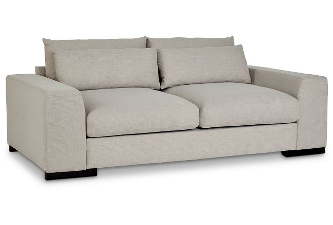 Remy Beige Fabric Sofa