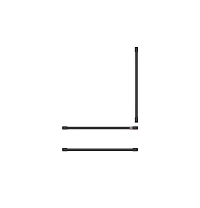 Cafe 3 Series Flat Black Handle Kit