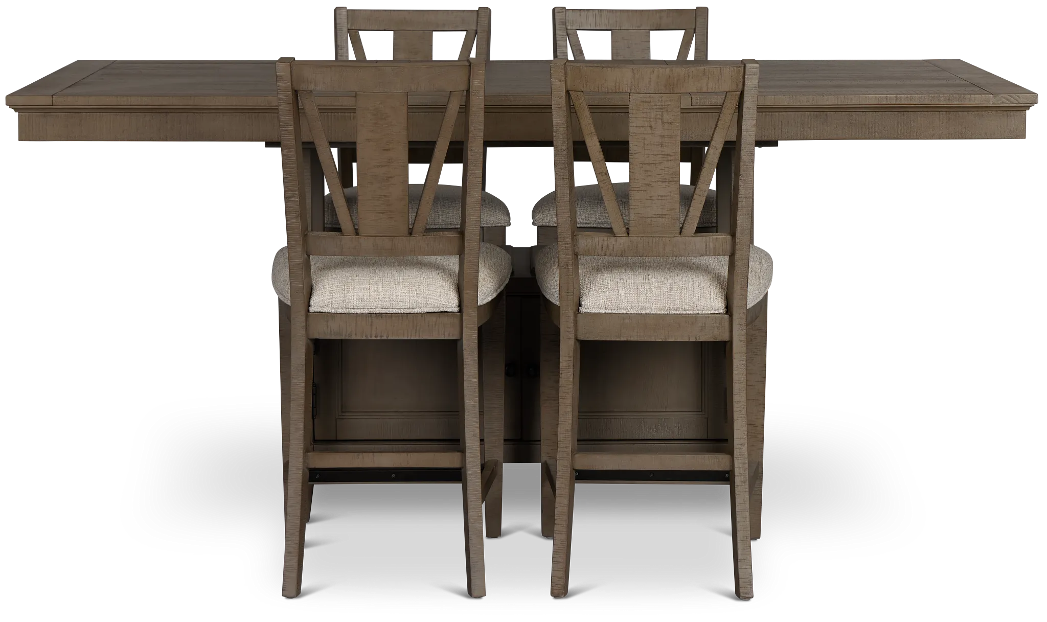 Heron Cove Light Tone High Table & 4 Barstools