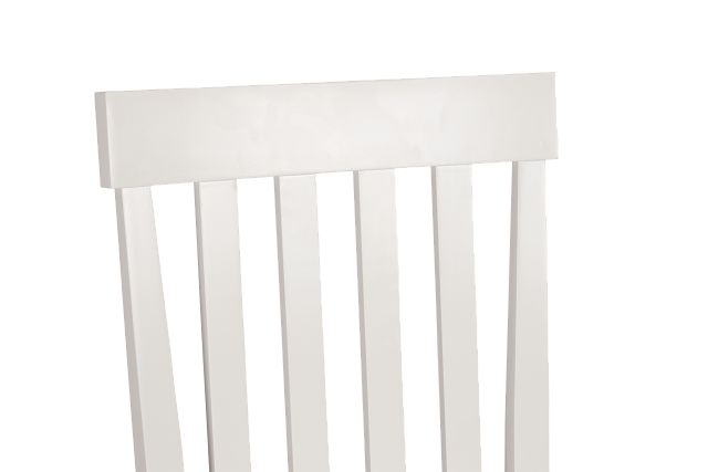 Nantucket White Wood Side Chair