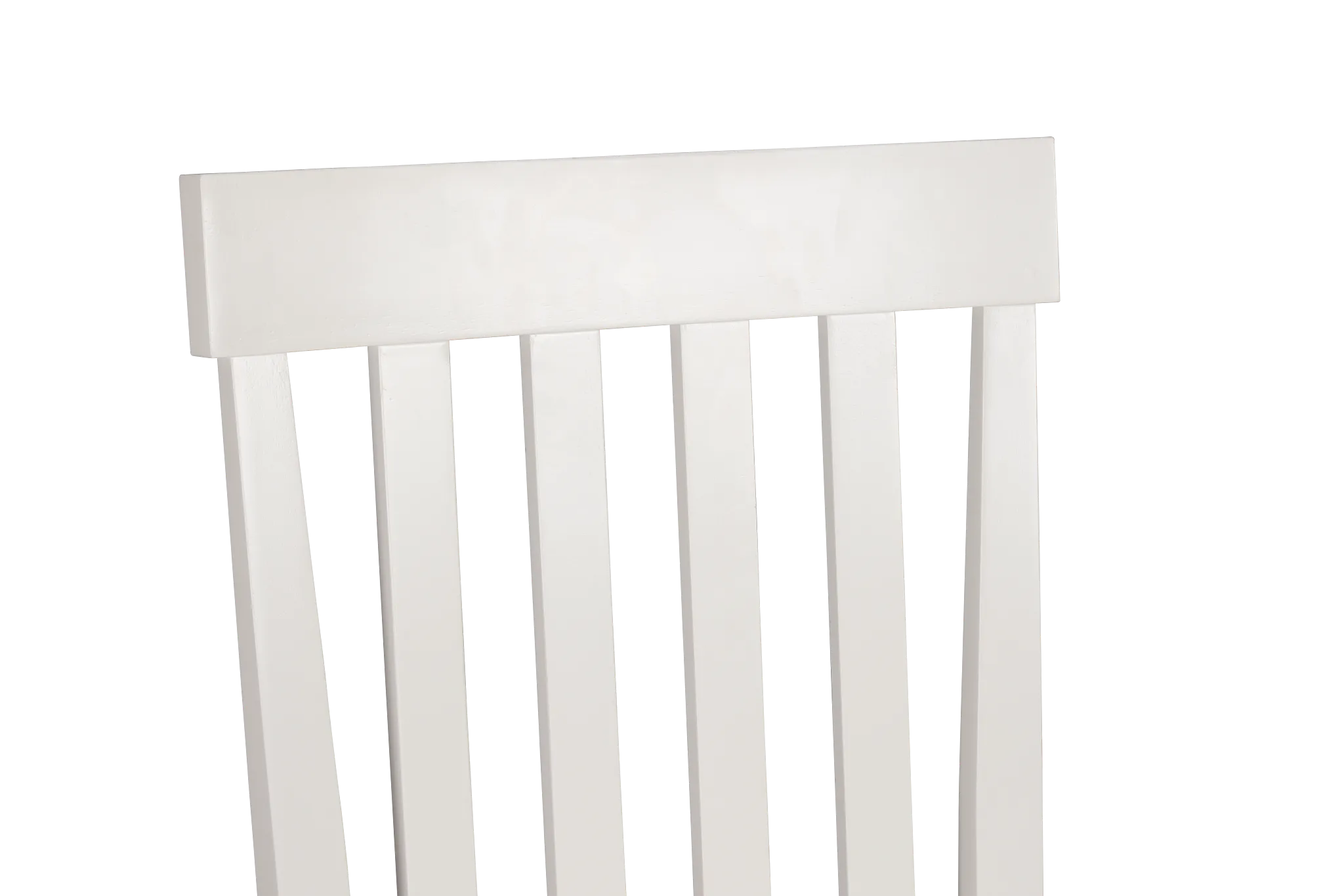 Nantucket White Wood Side Chair