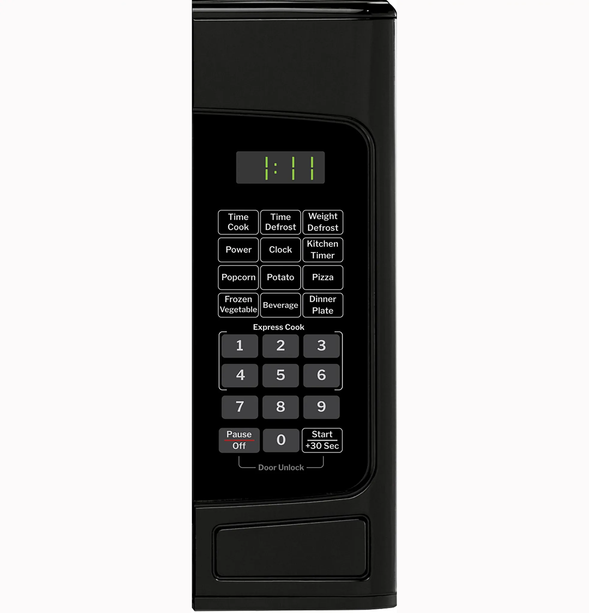 Ge Profile 11 Series Black Countertop Microwave