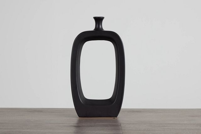 Dewey Black Large Vase (0)