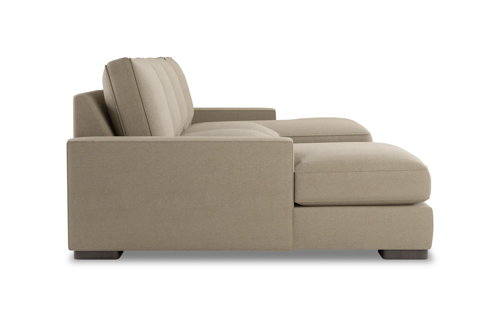 Edgewater Elite Taupe Double Chaise Sectional