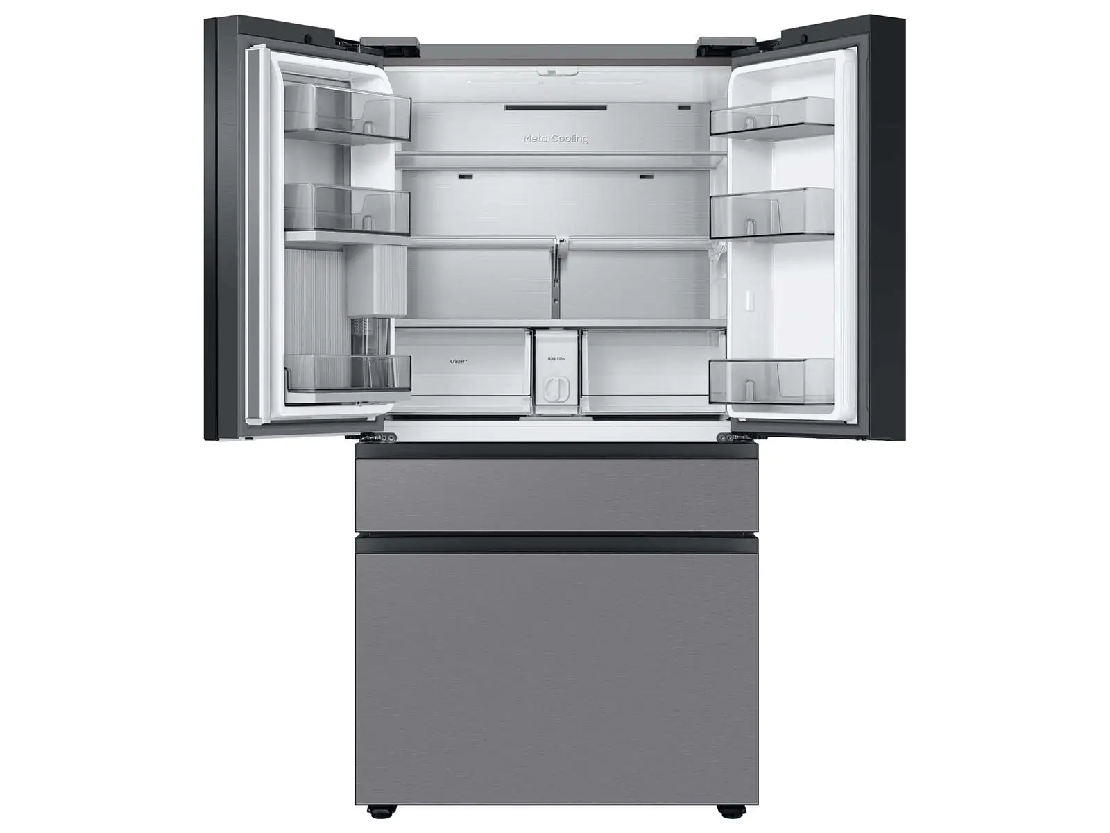 Samsung Bespoke Series Stainless Steel French Door Refrigerator Samsung Bespoke Series Stainless Steel French Door Refrigerator