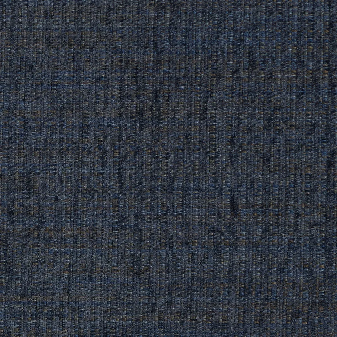 Destin Victory Dark Blue Fabric Armless Chair