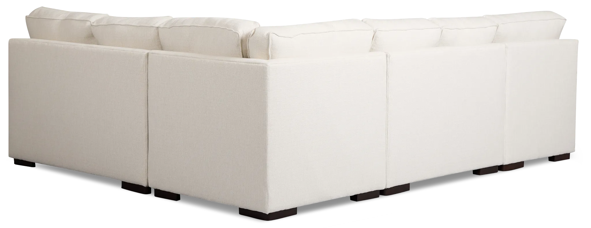 Sinclair Light Beige Fabric Medium Left Chaise Sectional