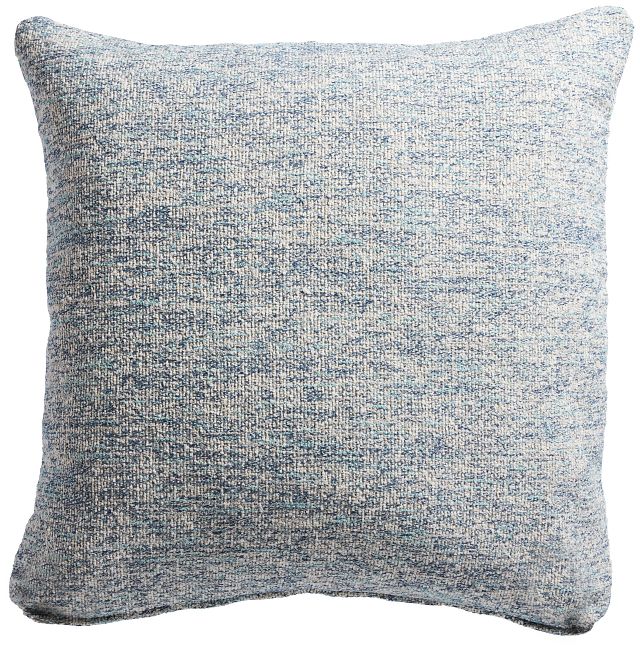 Baxter Light Blue 24" Accent Pillow